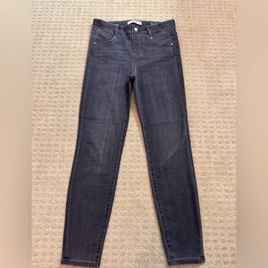 Liverpool Pull On Black Skinny Jean